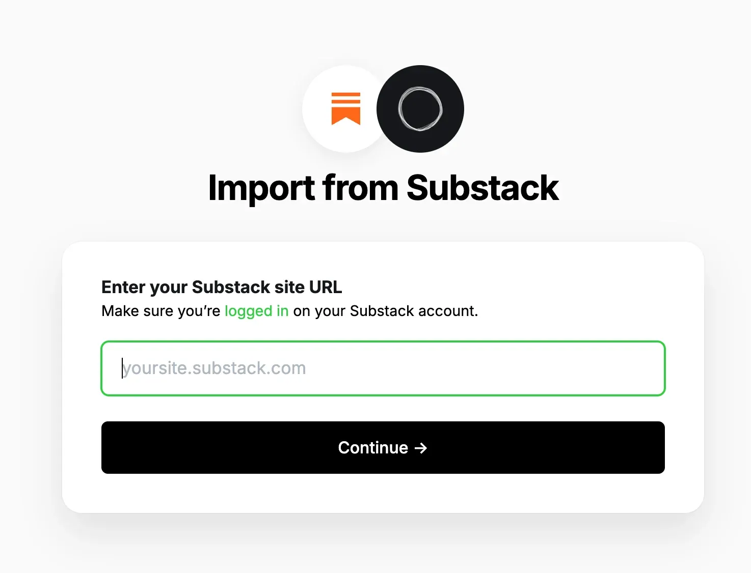 How to migrate from Substack to Ghost CMS