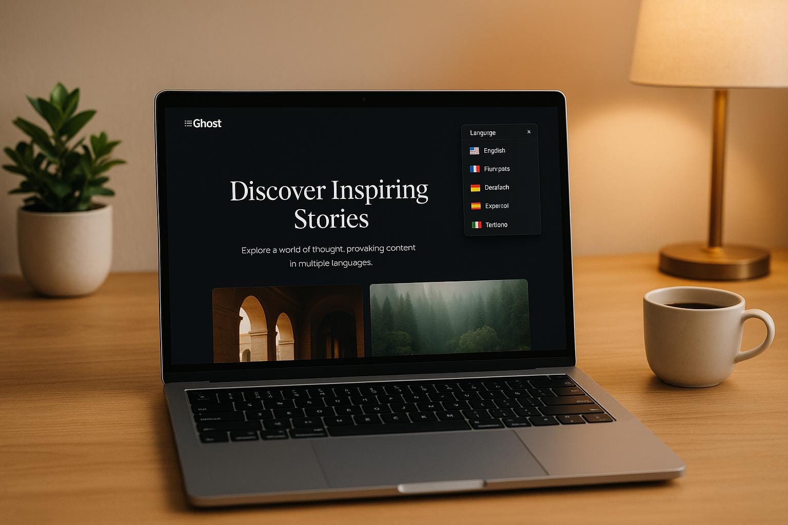 How to Add a Language Switcher in Ghost CMS