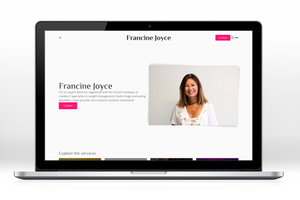 Website Redesign for Francine Joyce